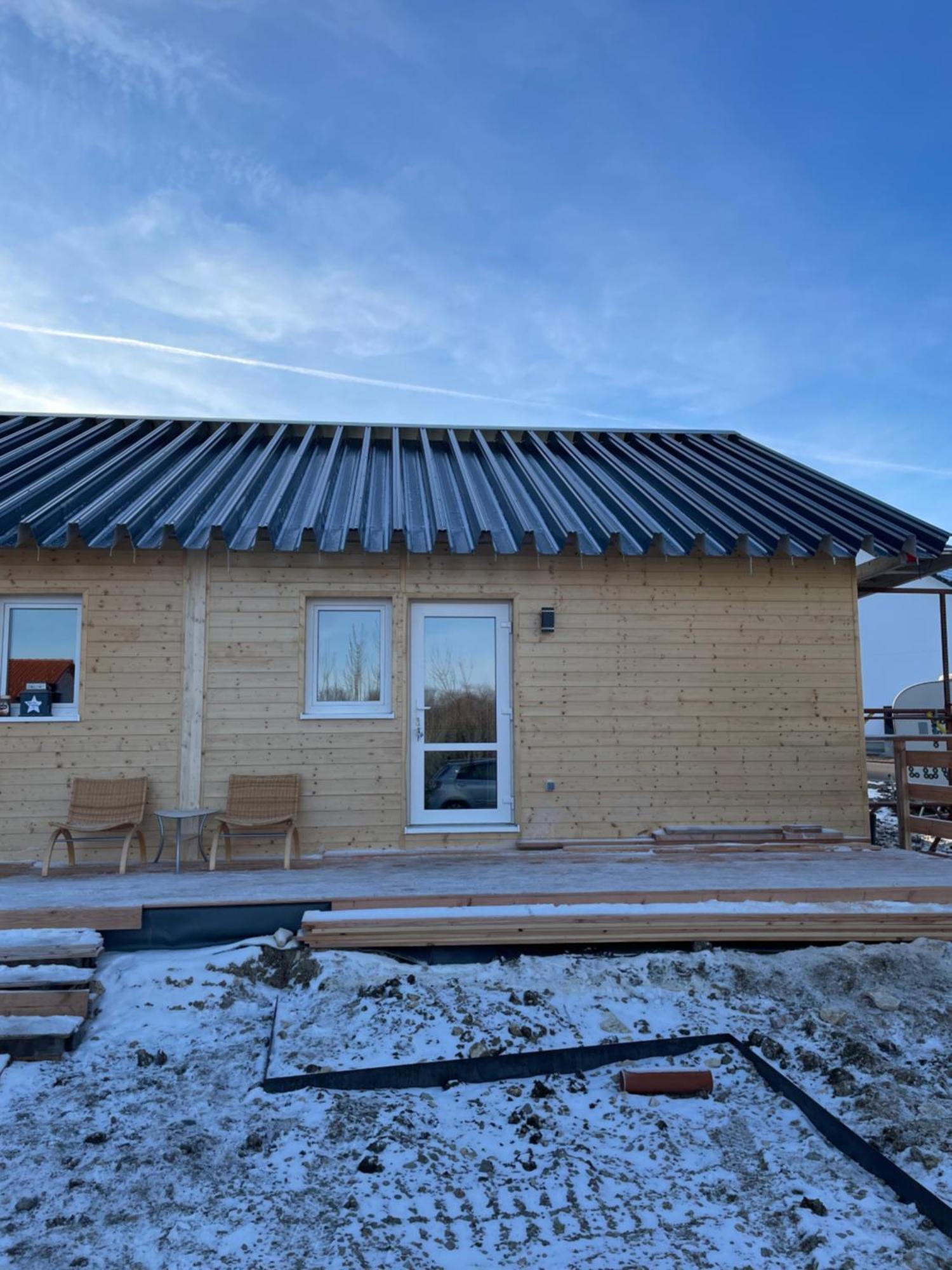 Tinyhaus #1 Huelben - Ortsrand - Kostenlose Parkplaetze Hulben Exterior foto